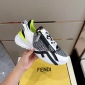 Replica FENDI 2023 SS Blended Fabrics Collaboration Logo Sneakers