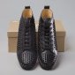 Replica Christian Louboutin Sneaker Louis Spikes Flat