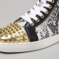 Replica Christian Louboutin Sneaker Louis Spikes Flat