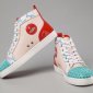 Replica Christian Louboutin Sneaker Louis Spikes Flat