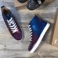 Replica Christian Louboutin Sneaker Louis Spikes Flat