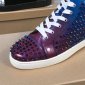 Replica Christian Louboutin Sneaker Louis Spikes Flat