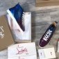 Replica Christian Louboutin Sneaker Louis Spikes Flat