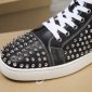 Replica Christian Louboutin Sneaker Louis Spikes Flat