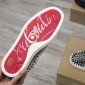 Replica Christian Louboutin Sneaker Louis Spikes Flat