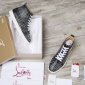 Replica Christian Louboutin Sneaker Louis Spikes Flat