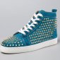 Replica Christian Louboutin Sneaker Louis Spikes Flat