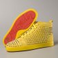 Replica Christian Louboutin Sneaker Louis Spikes Flat