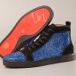 Replica Christian Louboutin Sneaker Orlato Strass Flat