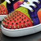 Replica Christian Louboutin Sneaker Lou Spikes Flat