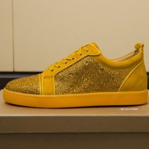 Christian Louboutin Sneaker Junior Strass Flat