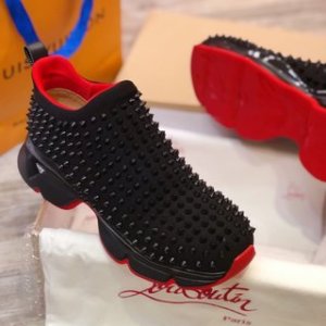 Christian Louboutin Sneaker Spike-Sock Men Flat