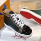 Replica Christian Louboutin Sneaker Lou Spikes 2 Flat