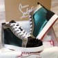 Replica Christian Louboutin Sneaker Lou Spikes 2 Flat