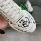Replica DG Sneaker Daymaster in White with Graffiti
