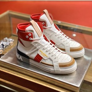 DG Sneaker Calfskin 2.Zero custom High in Red