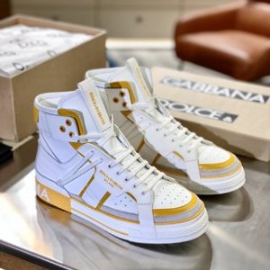 DG Sneaker Calfskin 2.Zero custom High in Yellow