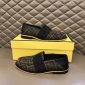 Replica Fendi Dress Shoe leather loafers in Brown