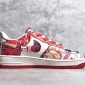 Replica Nike Shoes Mens 7 Y Air Force 1 Athletic Sneakers Bv1084 White Leather