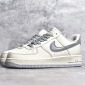 Replica Nike Air Force 1 Low By You Mens Size 11.5 White/grey Leather Dn4162