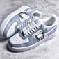 Replica Custom X Kaws Nɪke Air Force 1 Low Blue White Retro Casual - Etsy