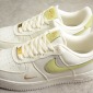 Replica Nike Air Force 1 07 Low Beige Blue Metallic Gold