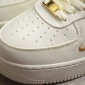 Replica Nike Air Force 1 07 Low Beige Blue Metallic Gold