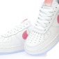 Replica NIKE Air Force 1 Low Lotus Flower Grade School Lifestyle Shoe - White/Pink