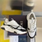 Replica Christian Dior White B22 Chunky Sneakers