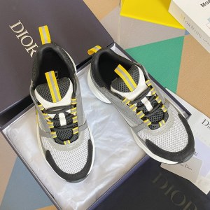 Men's Christian Dior B22 Sneaker Grey/Beige/yellow