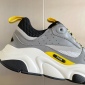 Replica Men's Christian Dior B22 Sneaker Grey/Beige/yellow