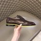 Replica Fendi Dress Shoe leather loafers in Red