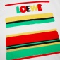 Replica Loewe Men's LOEWE x Paula's Ibiza Striped Logo T-Shirt