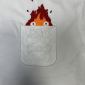 Replica LOEWE Howl's Moving Castle collaboration calcifer shirt