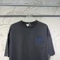 Replica Loewe T-shirt with chest pocket