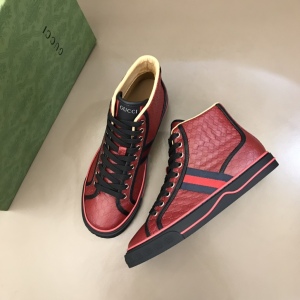 Gucci Sneaker Tennis 1977 High in Red