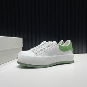 Alexander McQueen Sneaker Deck Plimsoll in Green