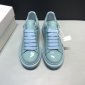 Replica Alexander McQueen Sneaker Oversized in Blue