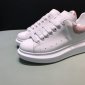 Replica Alexander McQueen Sneaker Oversized in Suede Heel