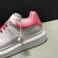 Replica Alexander McQueen Sneaker Oversized in Pink Heel