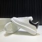 Replica Alexander McQueen Sneaker Oversized in Black Heel