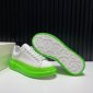 Replica Alexander McQueen Sneaker Oversized in Green Heel