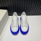 Replica Alexander McQueen Sneaker Oversized in Blue Heel