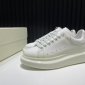 Replica Alexander McQueen Sneaker Oversized in White Heel