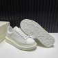 Replica Alexander McQueen Sneaker Oversized in White Heel