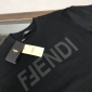 Replica Fendi - Logo-embroidered Cotton-jersey T-shirt