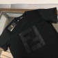 Replica Givenchy Kids - tufting logo embroidered T-shirt