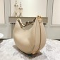 Replica FENDI Vitello Grace Matte Small Fendigraphy Hobo Bag Nuvola