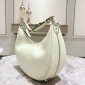 Replica Women's Shoulder Bag in Leather color Milk - Belcanto line BSH169