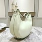 Replica Women's Shoulder Bag in Leather color Milk - Belcanto line BSH169